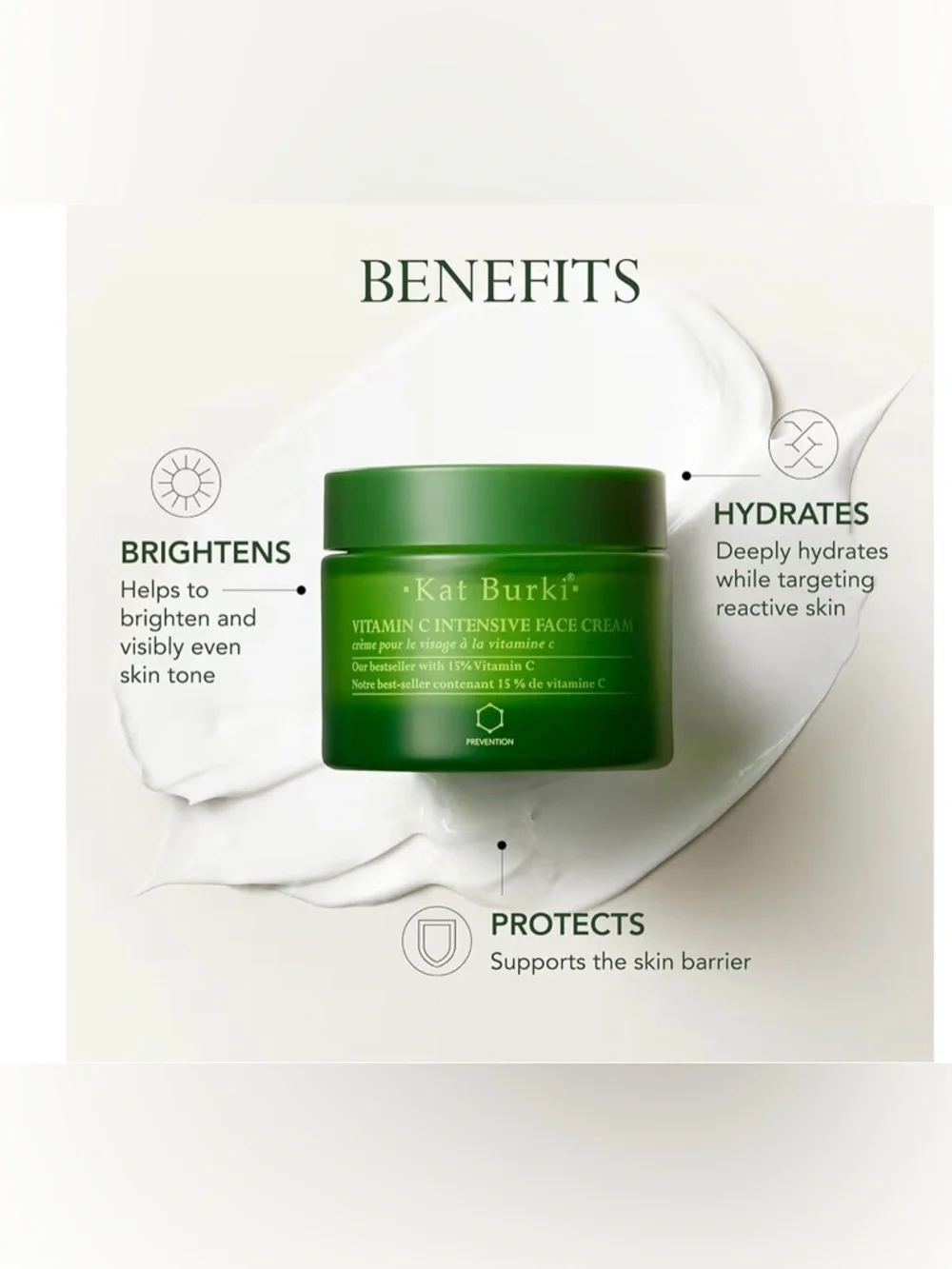 NEW Kat Burki Vitamin C Intensive Face Cream